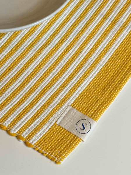 Aveiro yellow placemat 2