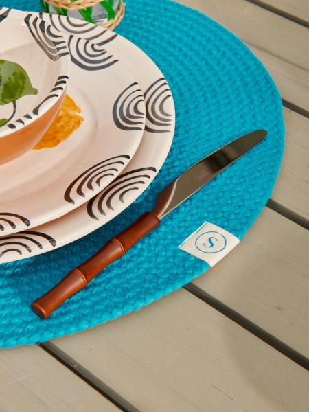 Madeira turquoise placemat 2