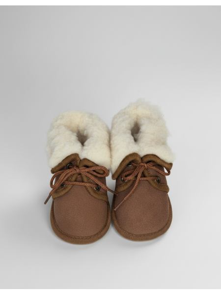 Chaussons Bébé Marron