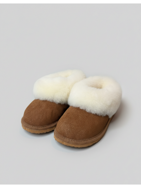 Chaussons Enfant Marron