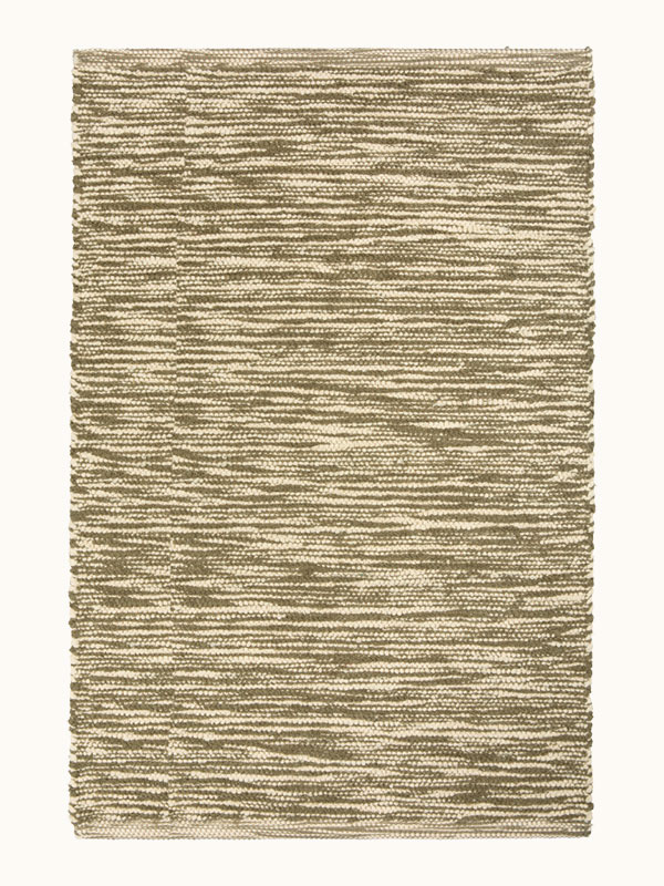 TAPIS SINES - OLIVE & ECRU