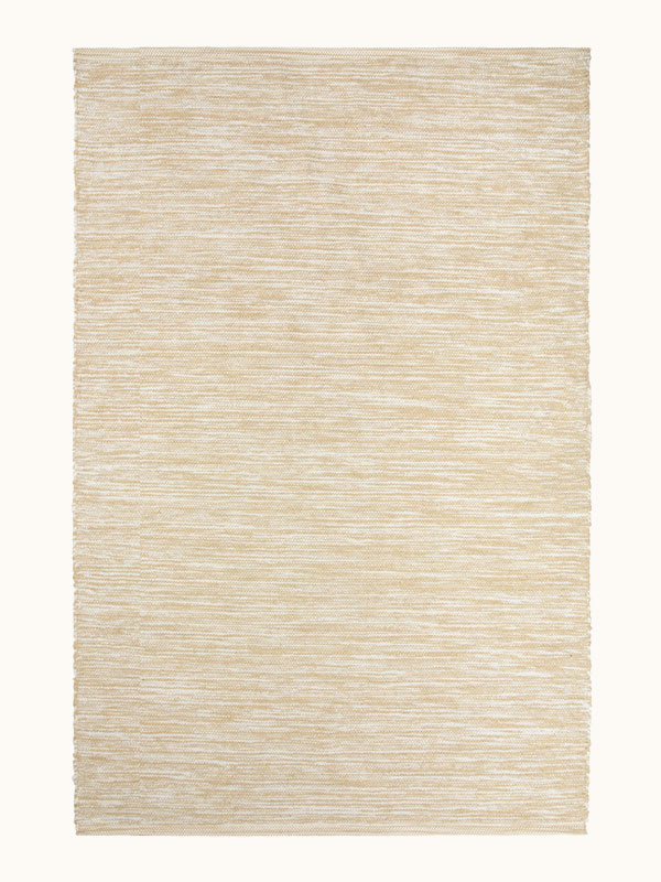 TAPIS SINES - SABLE & BLANC